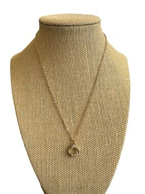 Vintage Inspired Gold and Diamond Rhinestone Necklace